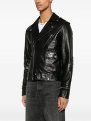 Golden Goose Jackets Black zip fastening