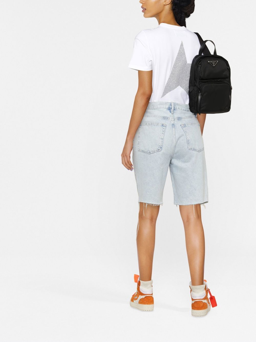 Camiseta Golden Goose con logo en algodón