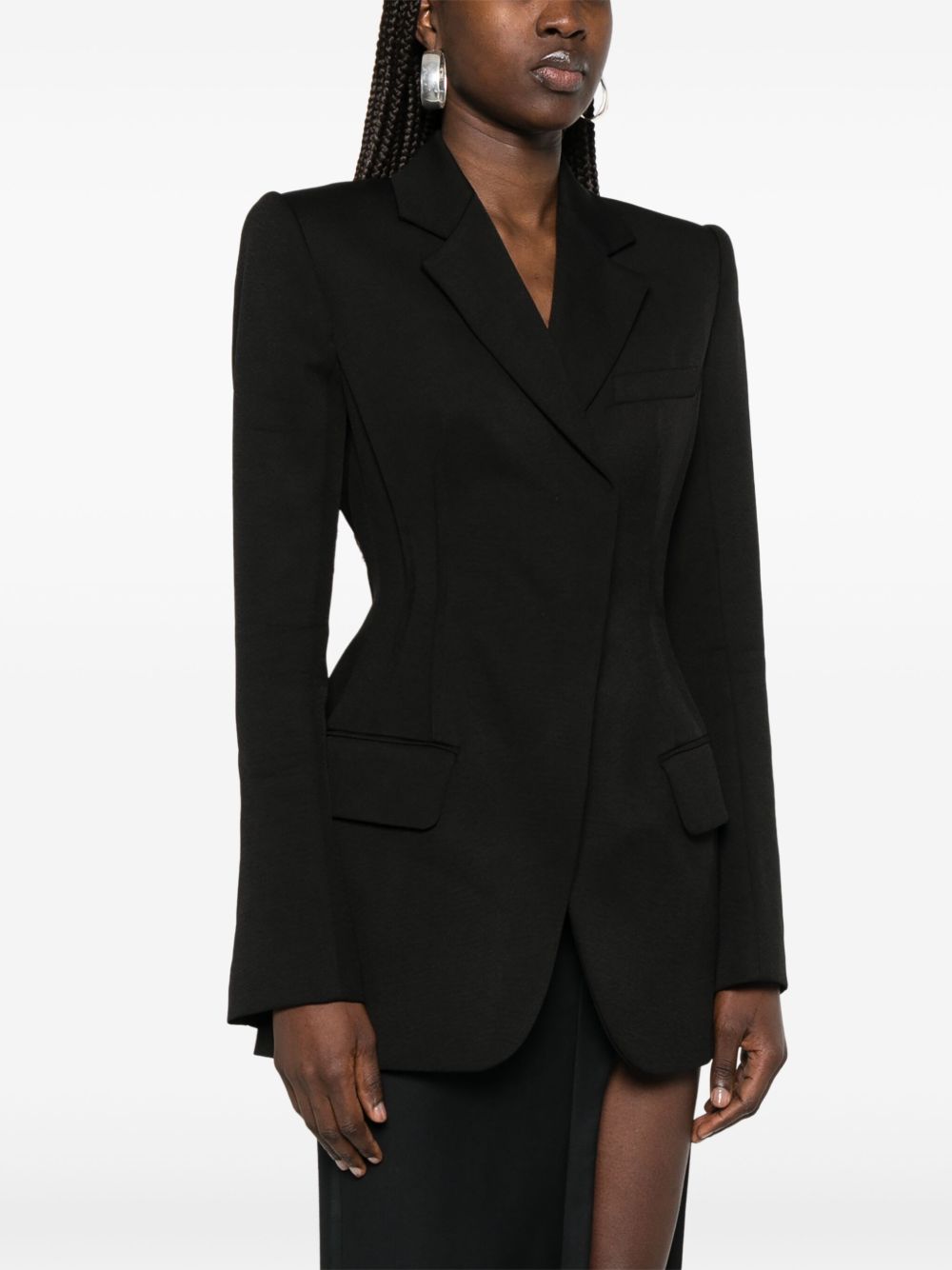 SPORTMAX PRE Tirolo Blazer — Viscose Blend Jacket
