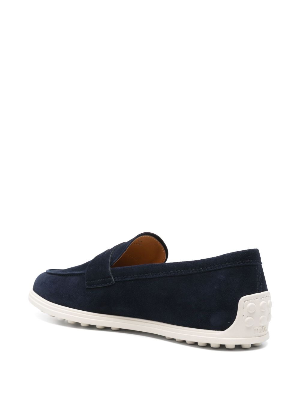 Tod'S Flat shoes Blue leather sole detail