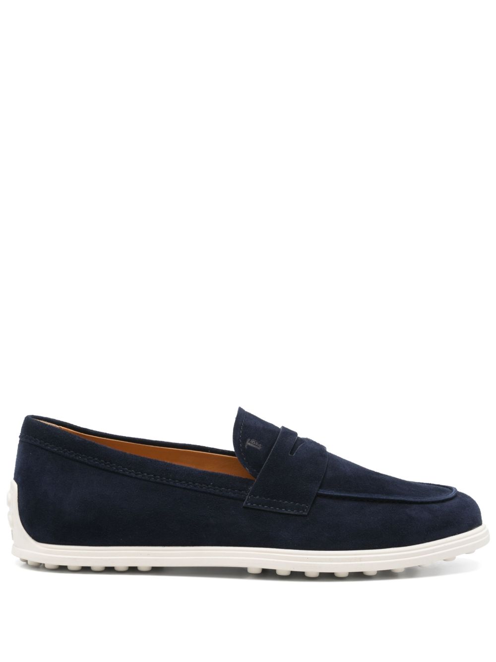 Tod'S Flat shoes Blue leather sole detail