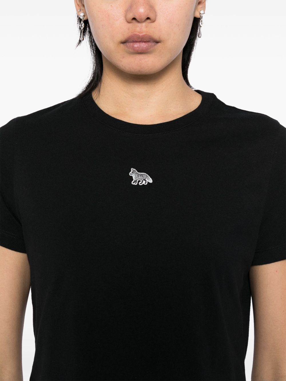 T-shirt en coton Fox de Maison Kitsuné