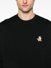 Maison Kitsuné Maison Kitsune speedy fox patch comfort sweatshirt