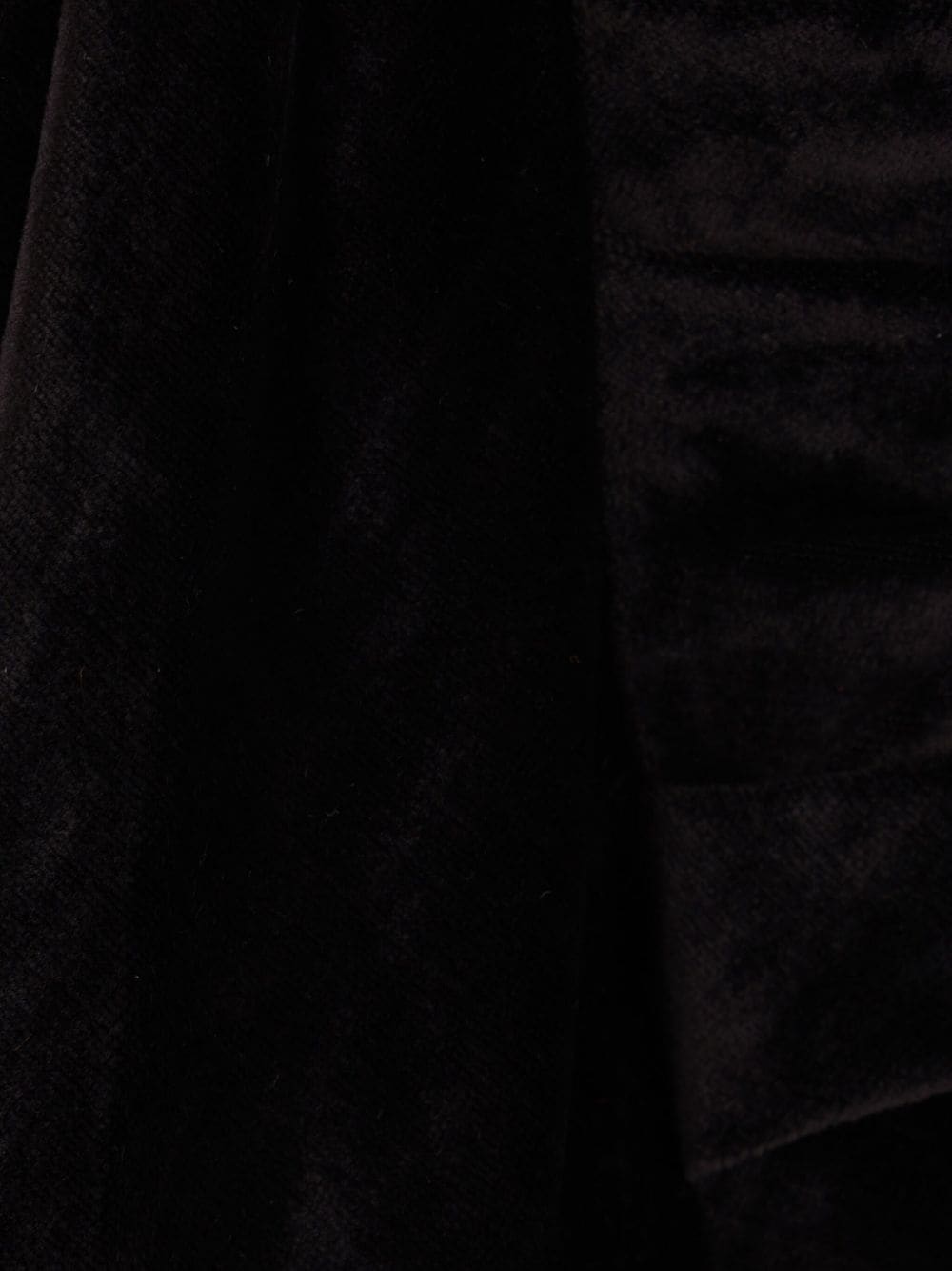 Vestidos Balenciaga Vestido de terciopelo negro de un solo hombro