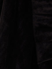 Vestidos Balenciaga Vestido de terciopelo negro de un solo hombro