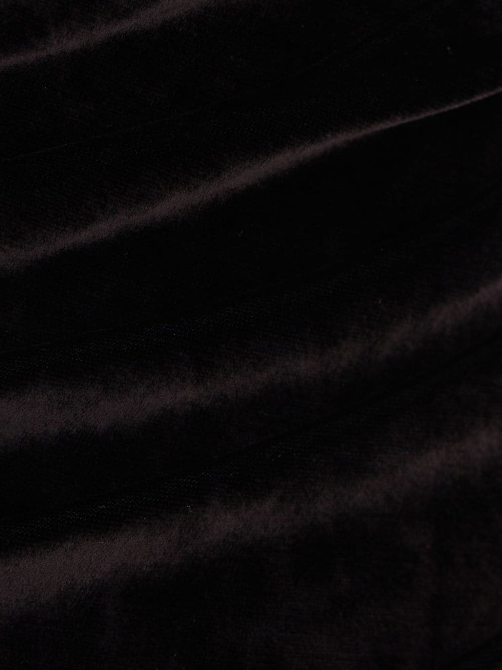 Vestidos Balenciaga Vestido de terciopelo negro de un solo hombro