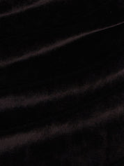 Vestidos Balenciaga Vestido de terciopelo negro de un solo hombro