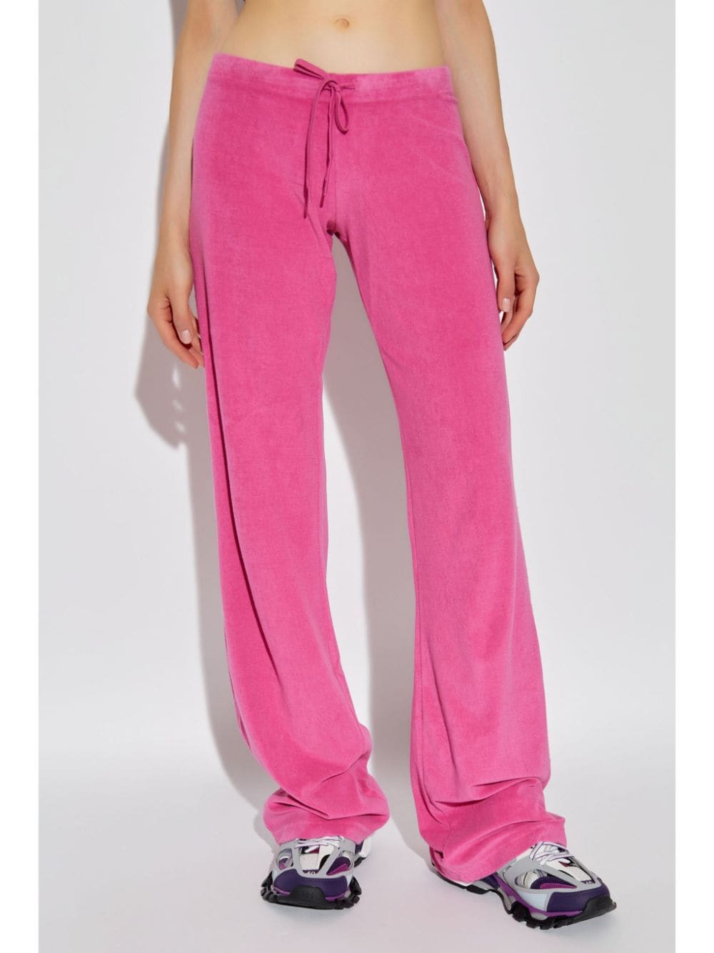 Balenciaga Pink Velvet Trousers — Elevated Comfort & Shape