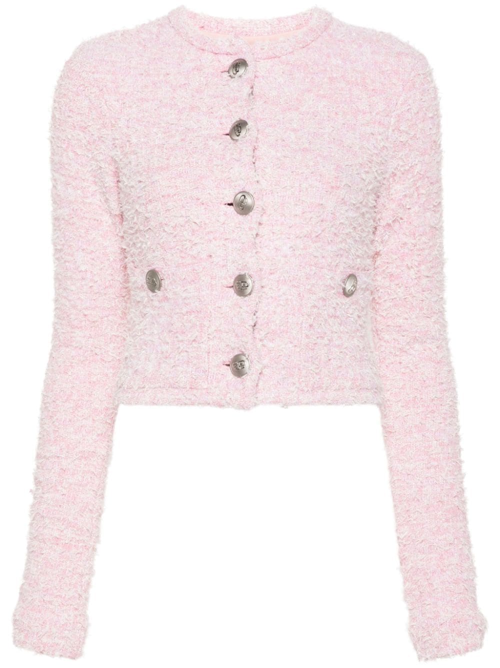 Pulls Balenciaga Veste courte rose