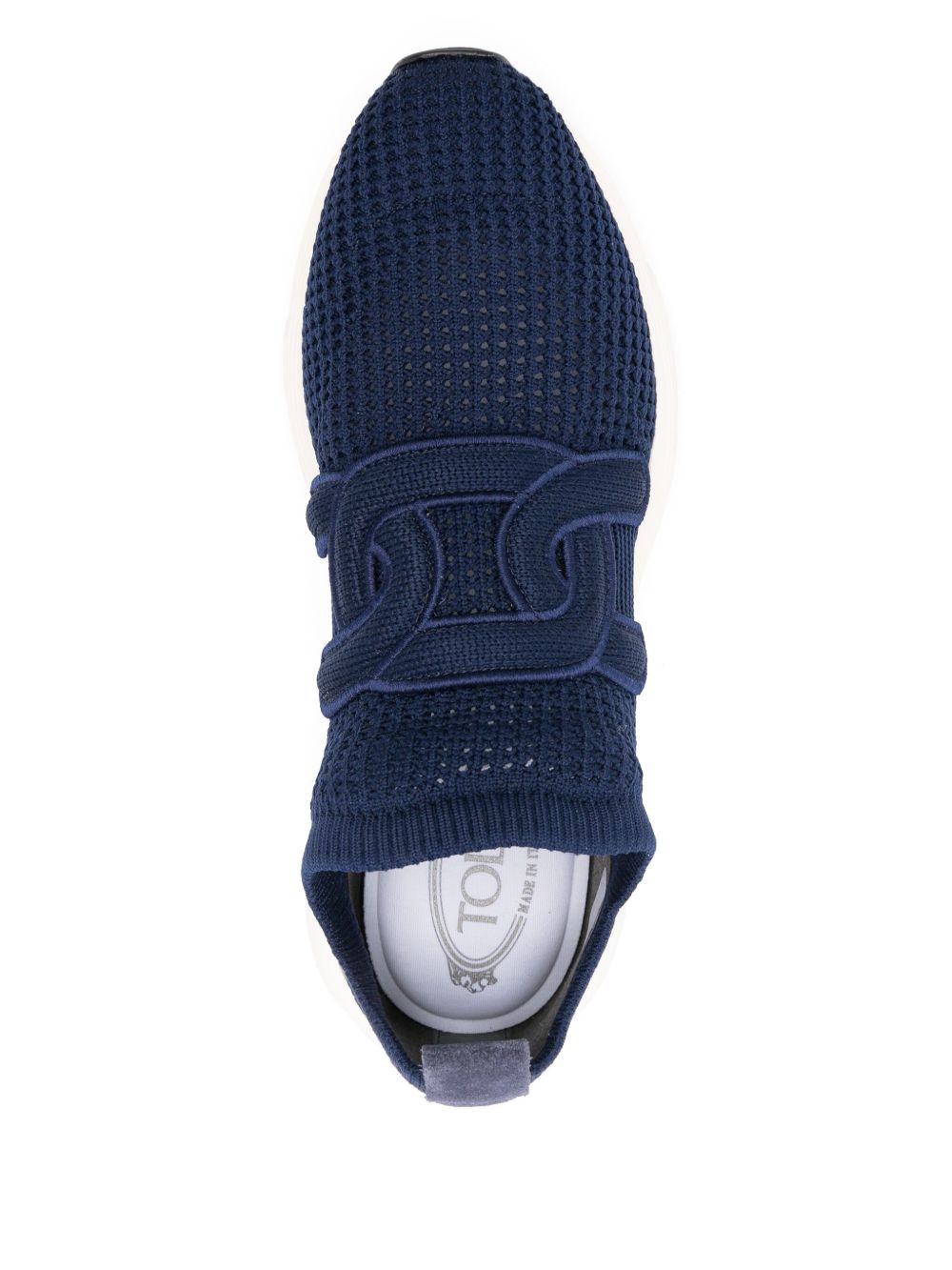 Baskets Tod'S bleues style chaussette