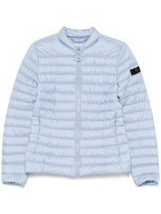 Veste matelassée en nylon bleu clair de Peuterey Coats