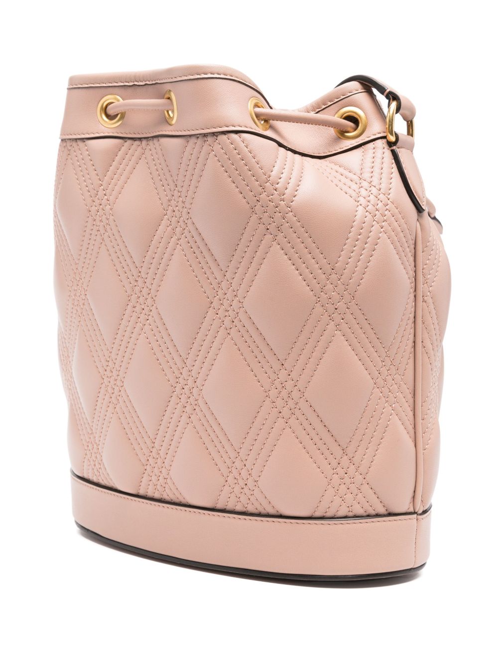 Valentino Garavani Bags.. Pink leather bucket bag