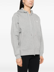 Adidas By Stella McCartney organic cotton hoodie in light grey