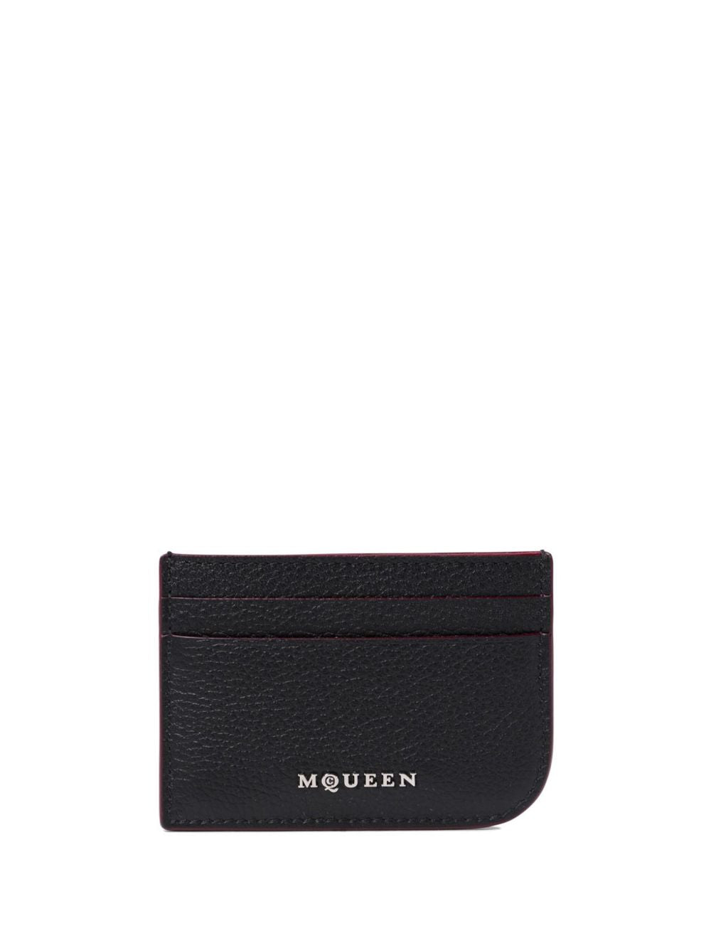 Alexander McQueen Wallets Black — Compact Card Case