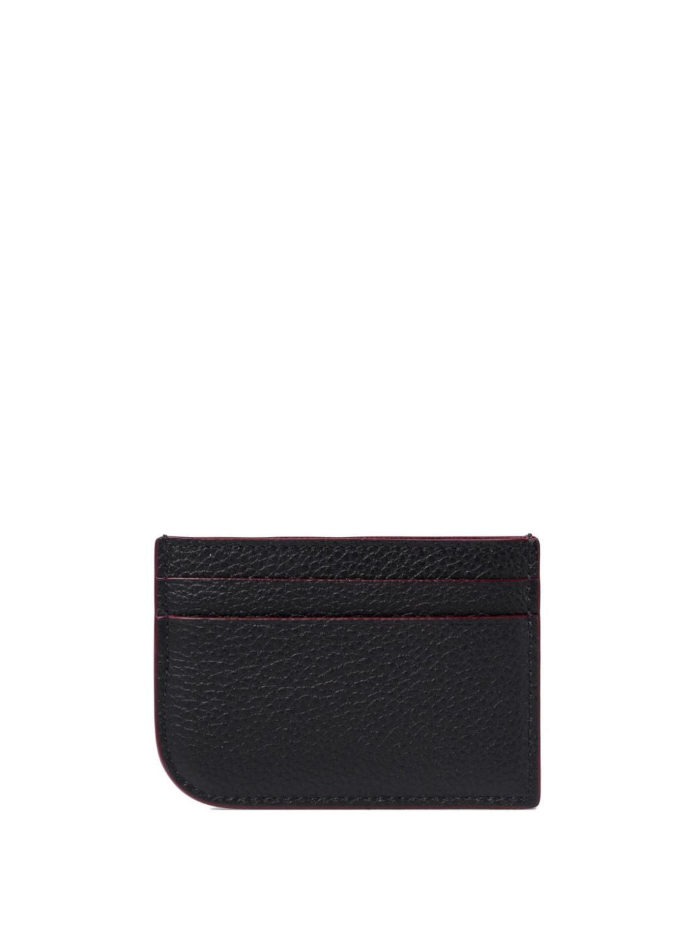 Alexander McQueen Wallets Black — Compact Card Case