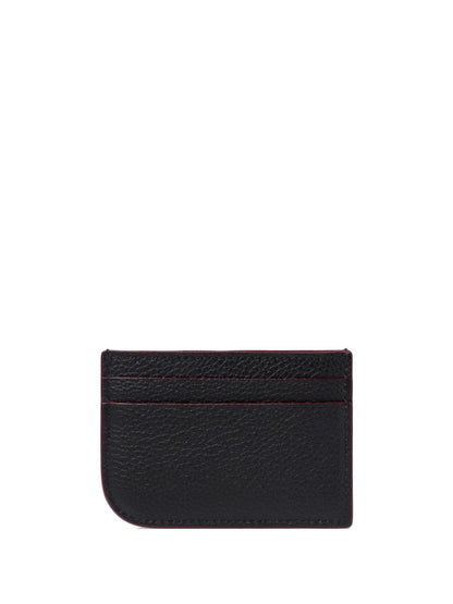Alexander McQueen Wallets Black — Compact Card Case