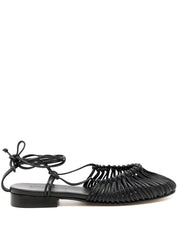 Hereu Flat shoes Black lambskin