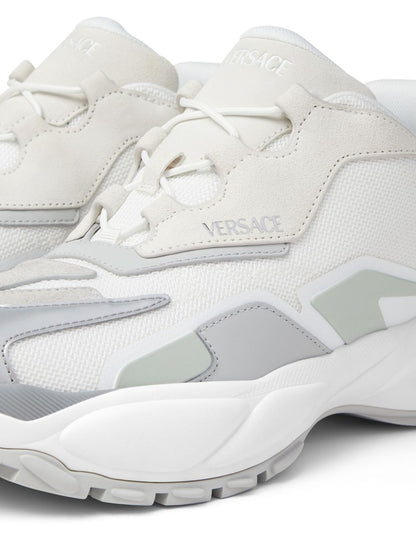 Versace Mercury M_VS_04 leather sneakers — White low-top style