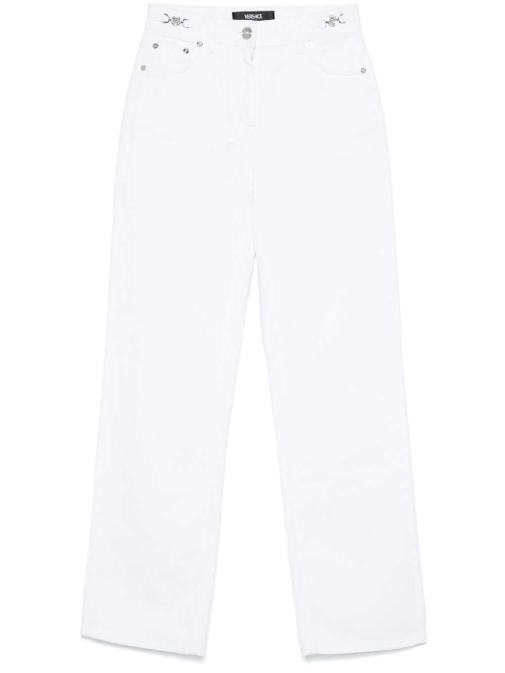 Versace Jeans White classic five pocket design