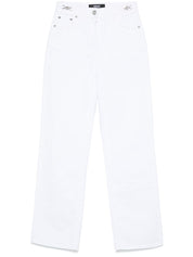 Versace Jeans White classic five pocket design