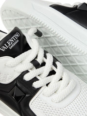 Valentino Garavani Sneakers White leather with Roman Stud
