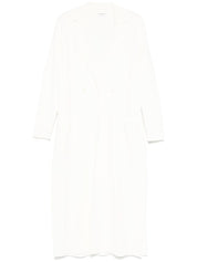 Manteau croisé Parosh blanc