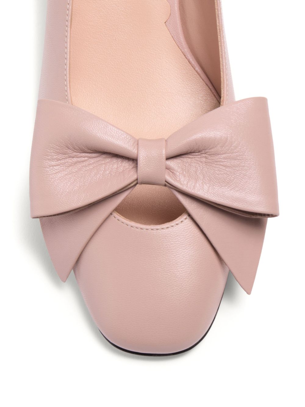 Escarpins en cuir Valentino Garavani avec talon poudré