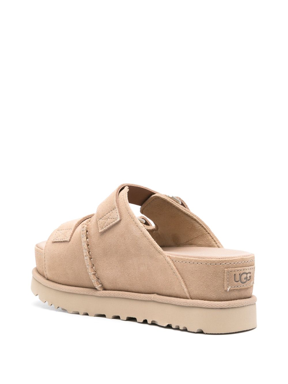 Sandalias Ugg Australia beige en ante de becerro
