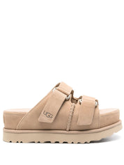 Sandalias Ugg Australia beige en ante de becerro