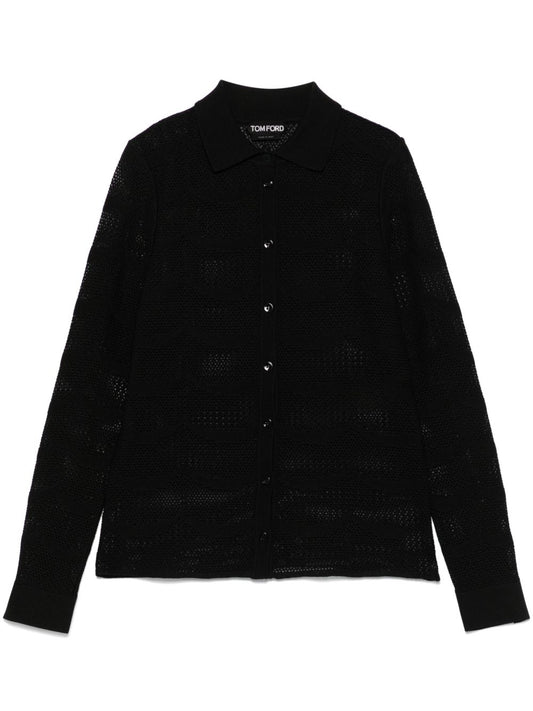Tom Ford Black Classic Fit Shirt
