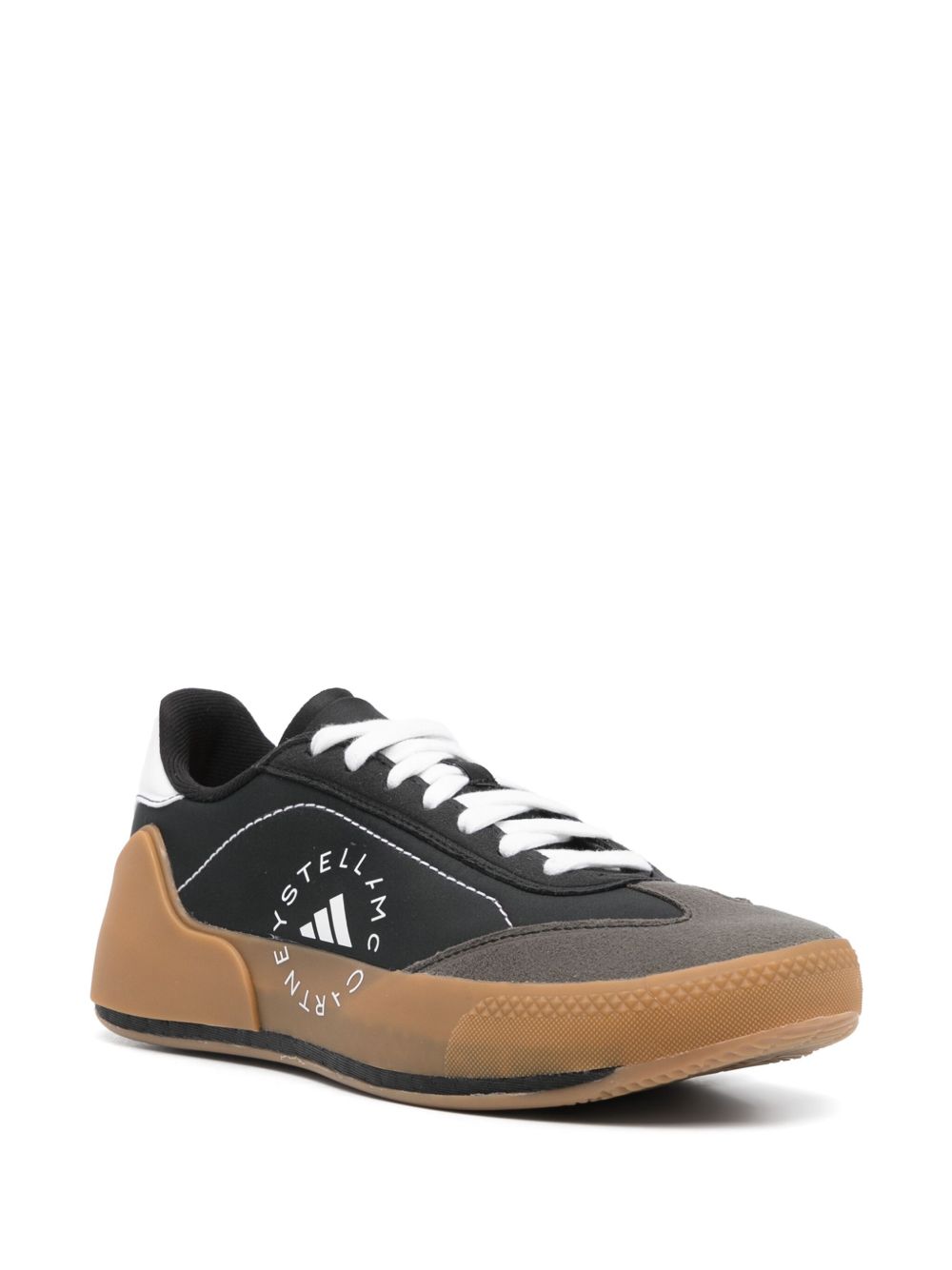 Adidas By Stella McCartney Sneakers Black suede panelling