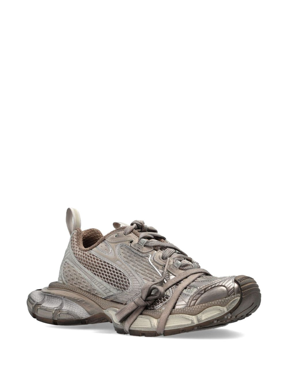 Baskets Balenciaga gris tourterelle à semelle épaisse