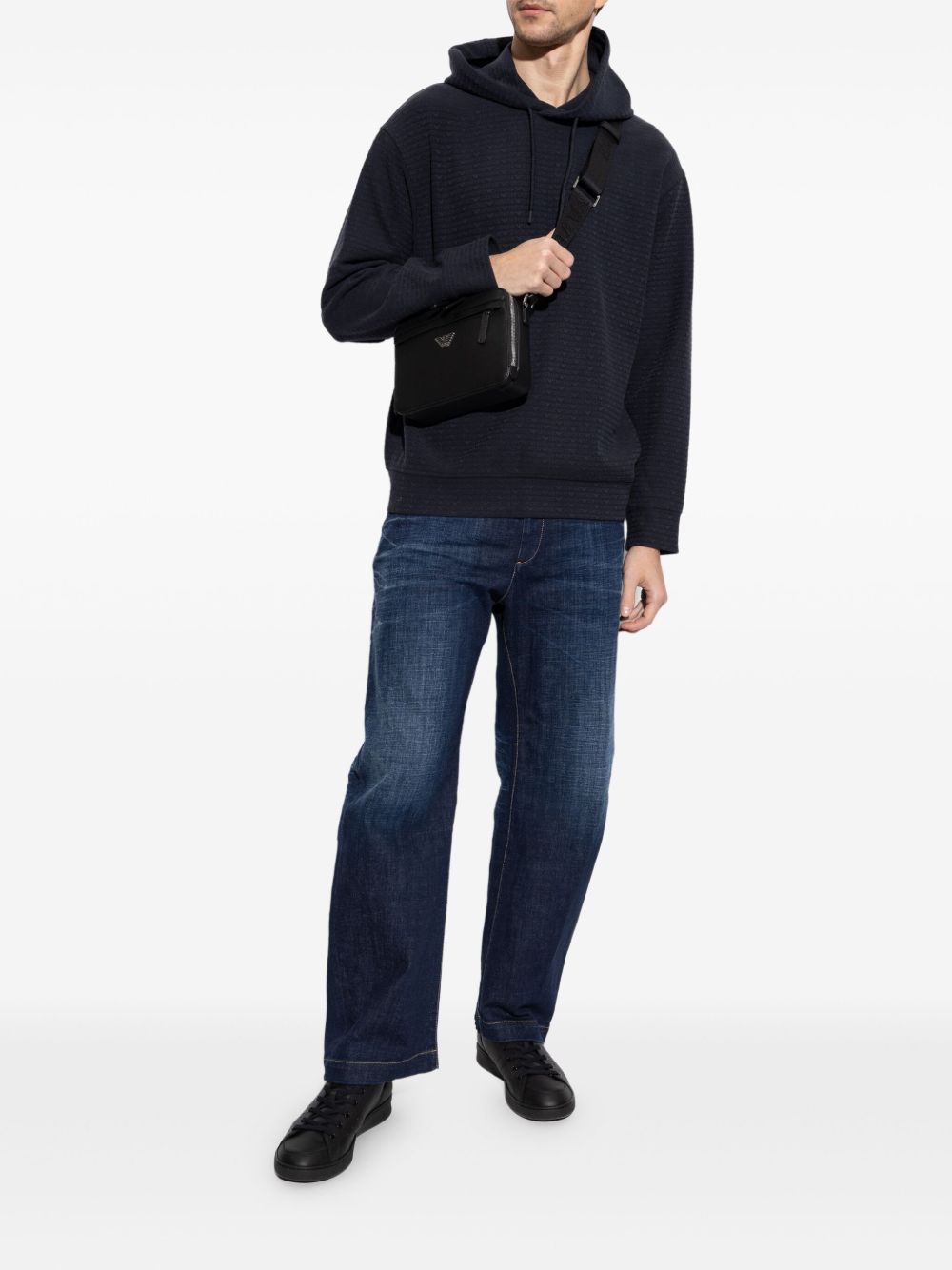 Suéteres Emporio Armani Azul