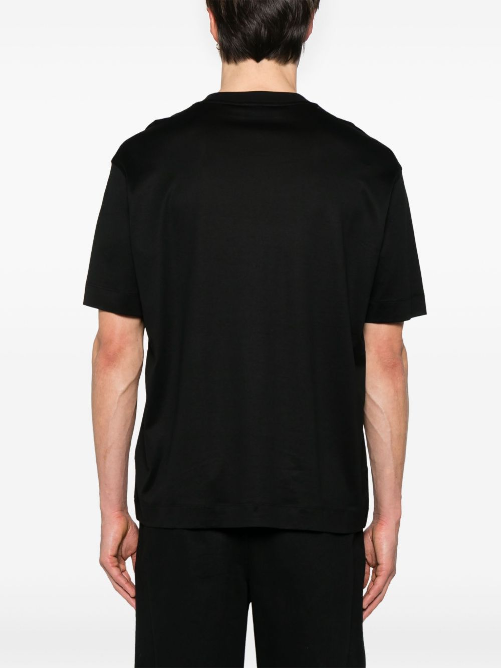 T-shirts et polos Emporio Armani noirs
