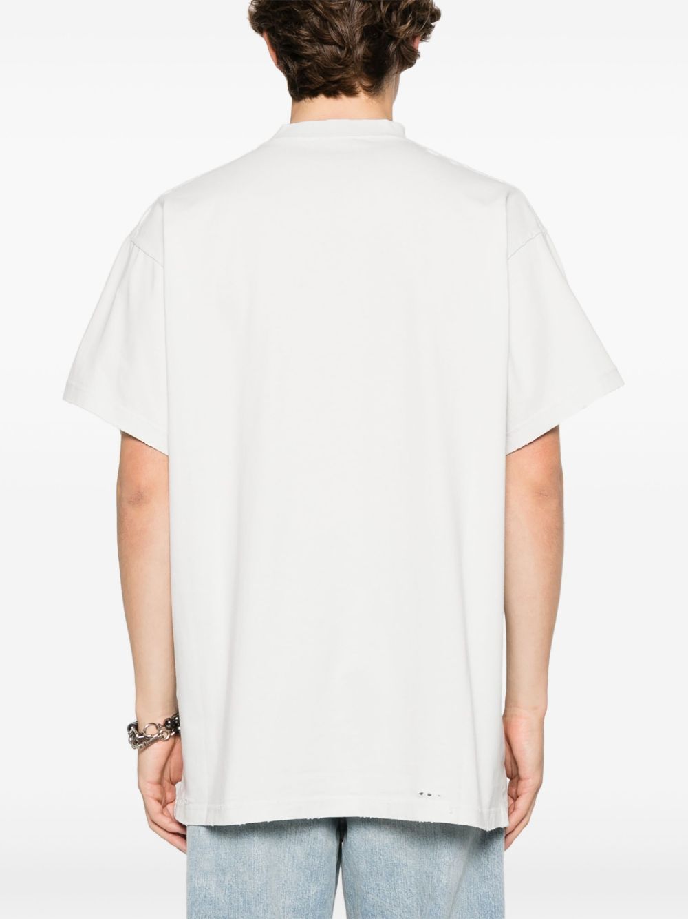 Balenciaga T-shirts and Polos White cotton oversized