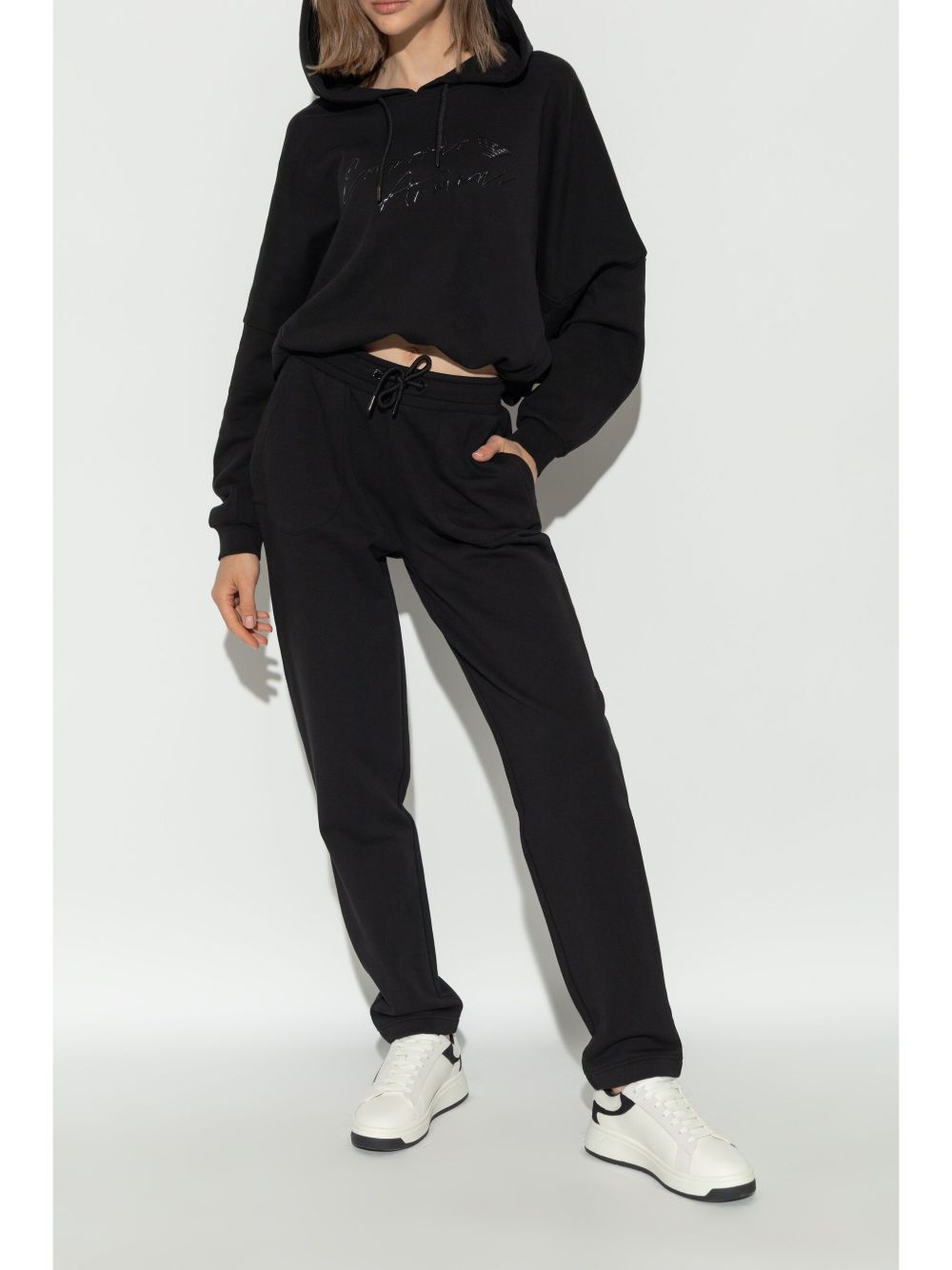 EMPORIO ARMANI EXCLUSIVE Sneakers White leather