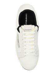 EMPORIO ARMANI EXCLUSIVE Sneakers White leather