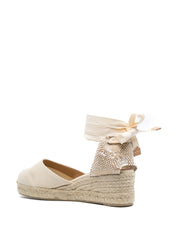 Castañer Castaner Flat shoes Ivory espadrilles