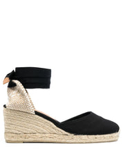 Castañer Castaner Flat shoes Black canvas espadrilles