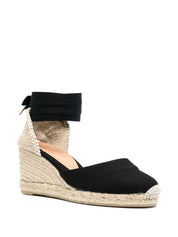 Castañer Castaner Flat shoes Black canvas espadrilles
