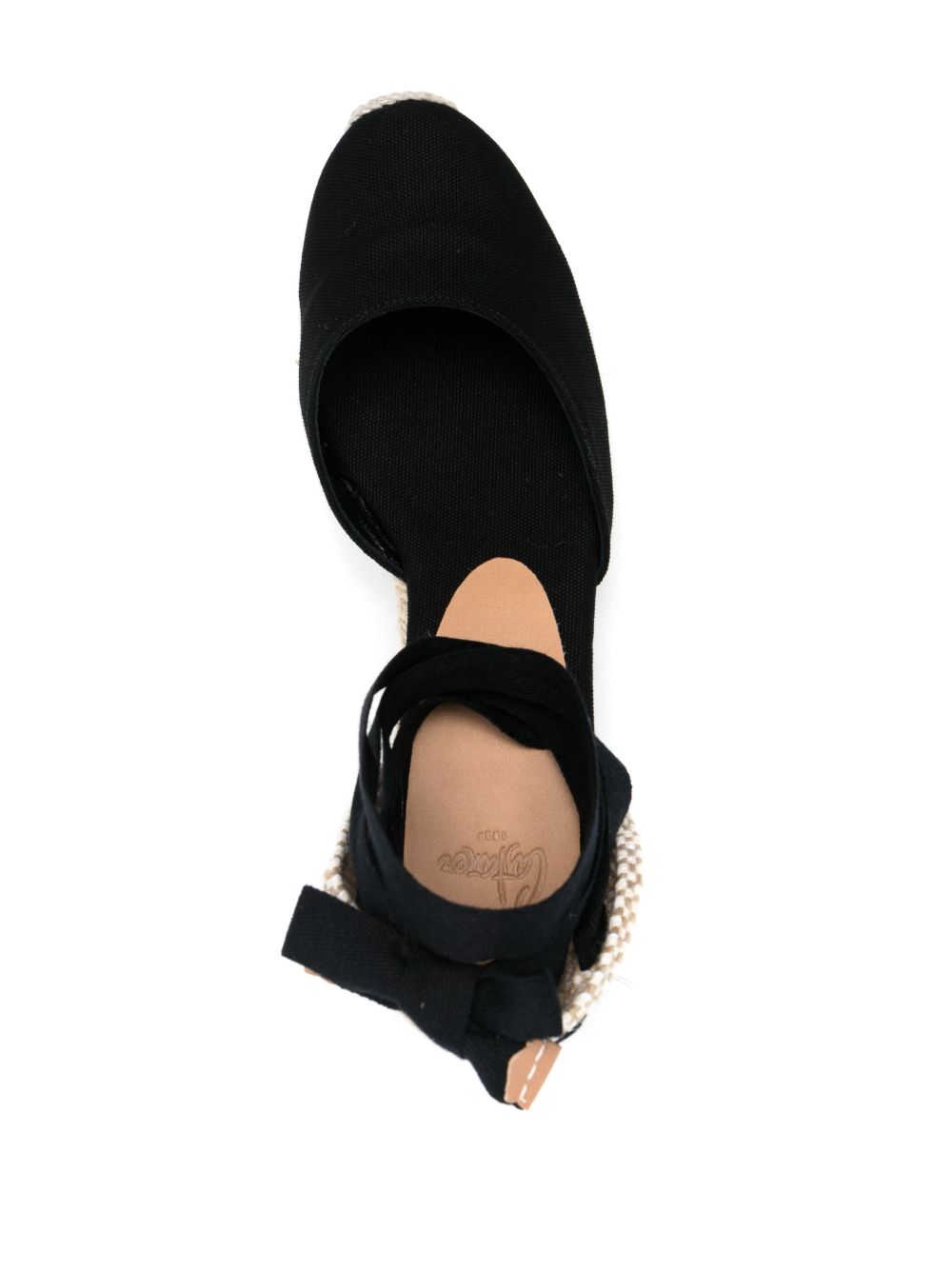 Castañer Castaner Flat shoes Black canvas espadrilles