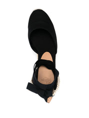 Castañer Castaner Flat shoes Black canvas espadrilles