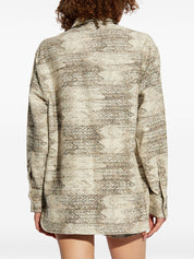 Iro Shirts Beige classic collar shirt