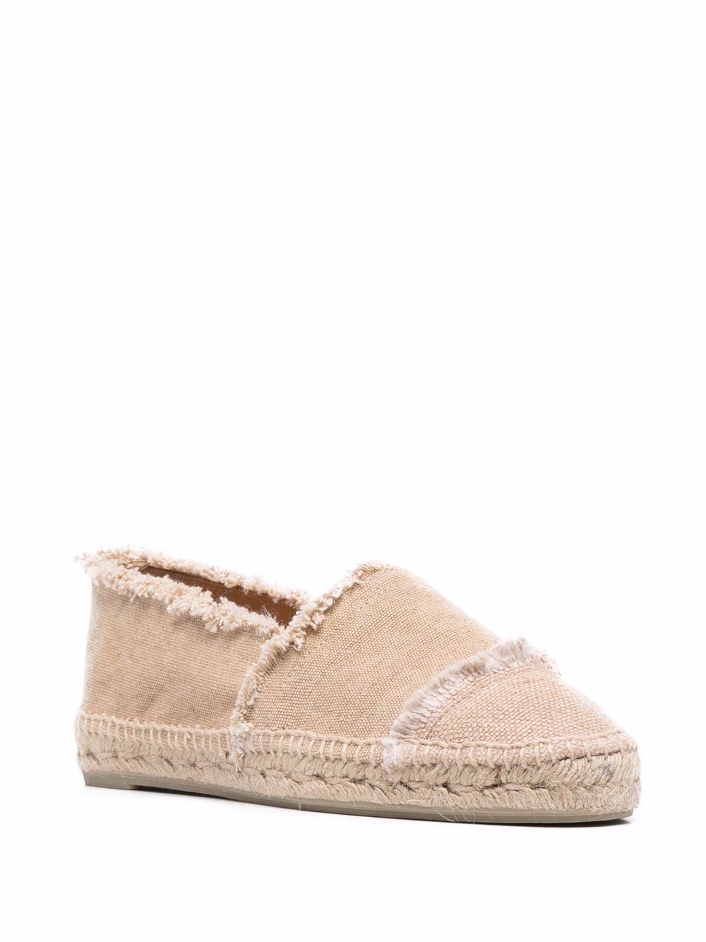 Castañer Castaner Flat shoes in Beige Raffia