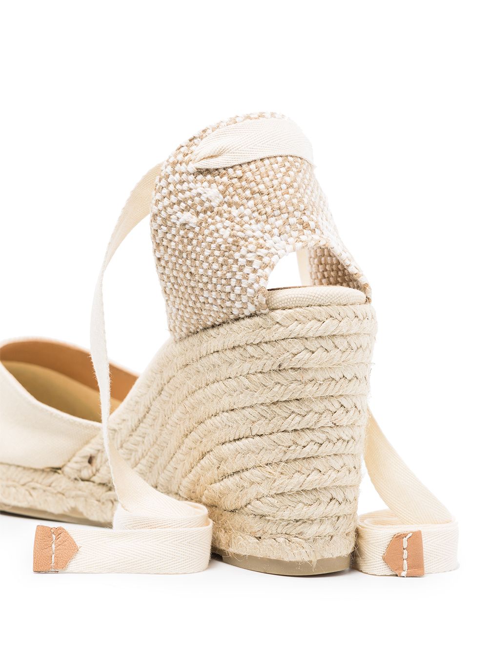 Castañer Castaner Flat shoes Ivory canvas espadrilles