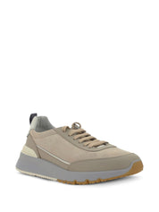 Brunello Cucinelli Sneakers in Beige Leather