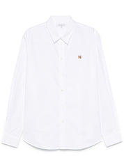 Maison Kitsuné classic shirt with fox head logo