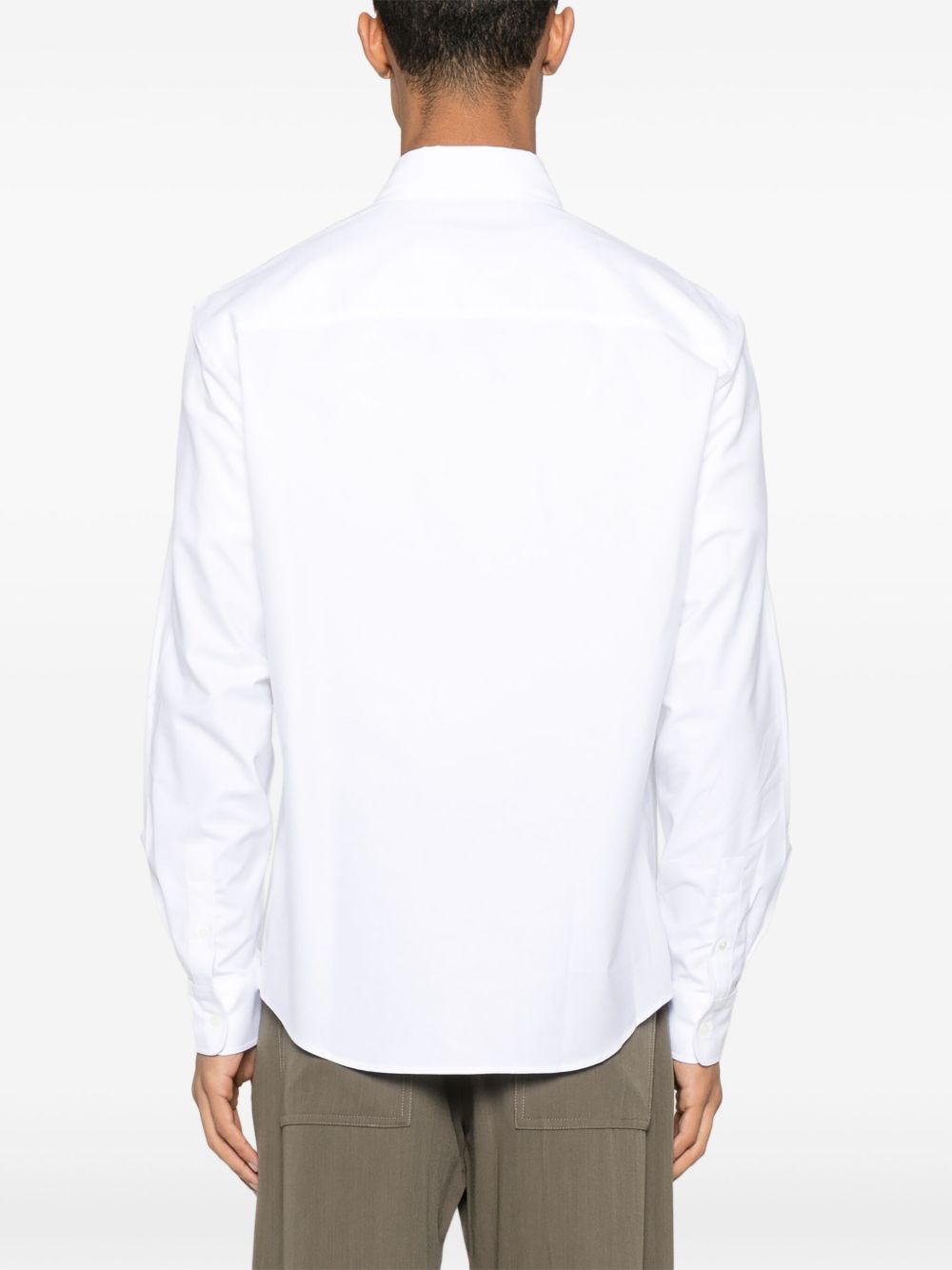 Maison Kitsuné classic shirt with fox head logo
