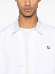 Maison Kitsuné classic shirt with fox head logo