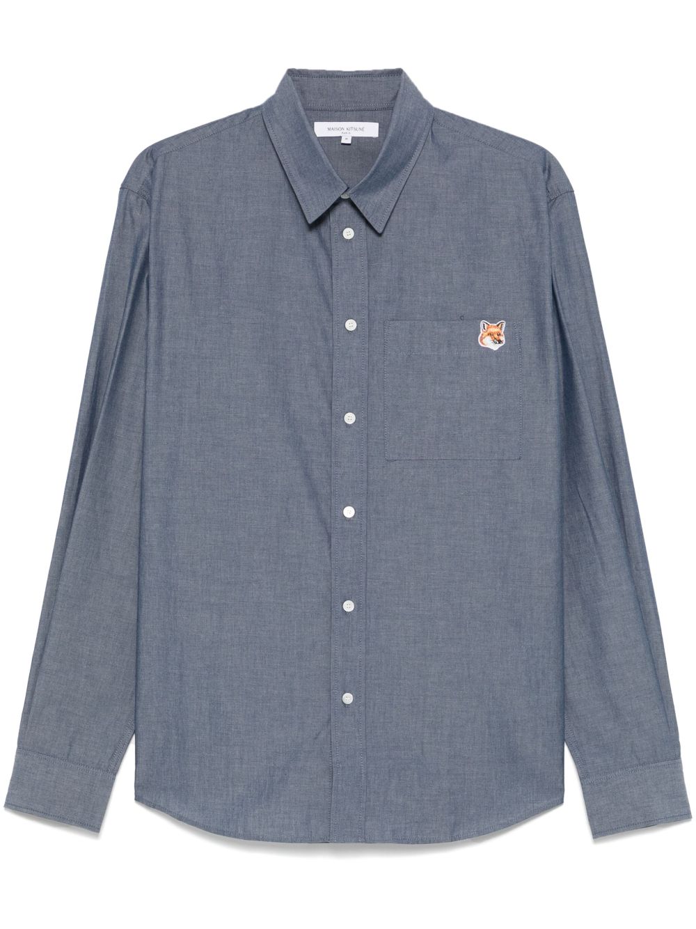 Maison Kitsuné fox head shirt in cotton